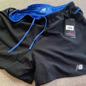 Mens new balance running shorts 5” inseam Medium New with Tags